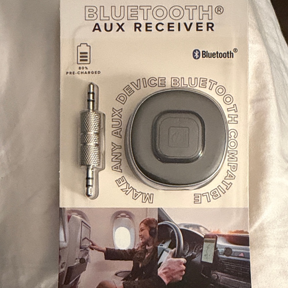 Bluetooth Aux Receiver - Black